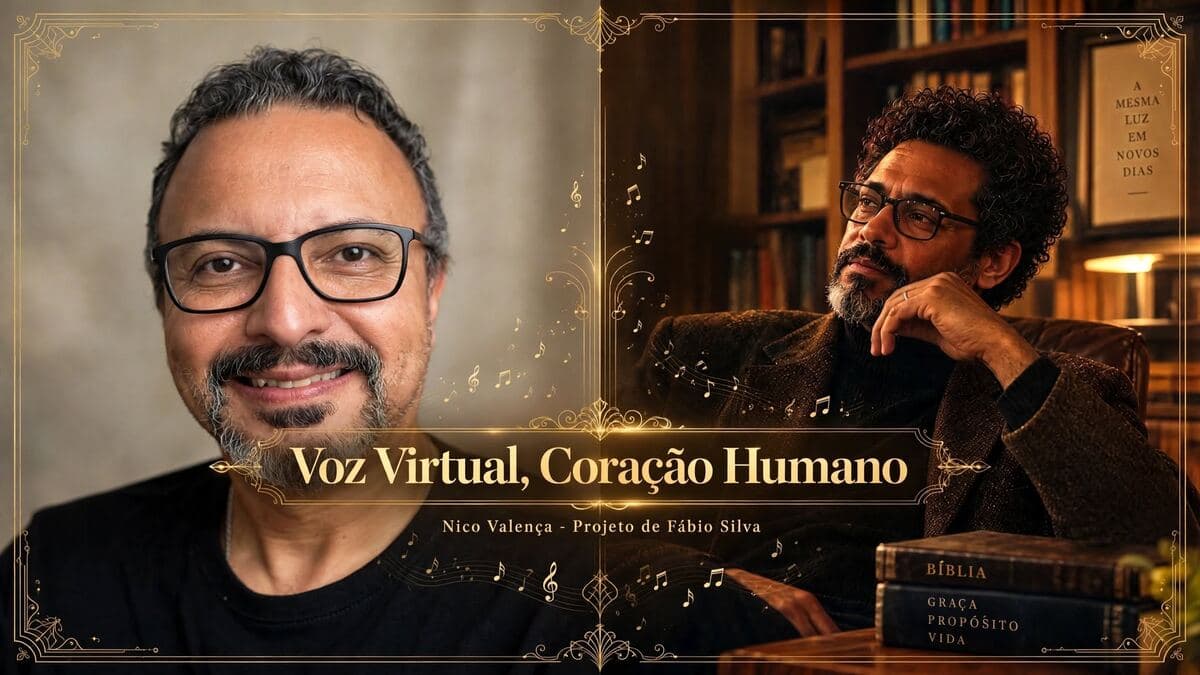 Nico Valença — voz virtual, coração humano
